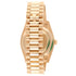 Rolex Day-Date 18238 President 36mm-18k Gold Watch-Red Baguette Diamond Dial