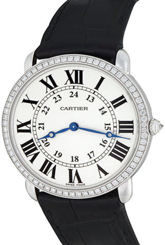 CARTIER RONDE LOUIS CARTIER GMT DIAMOND Premium Watches  2586