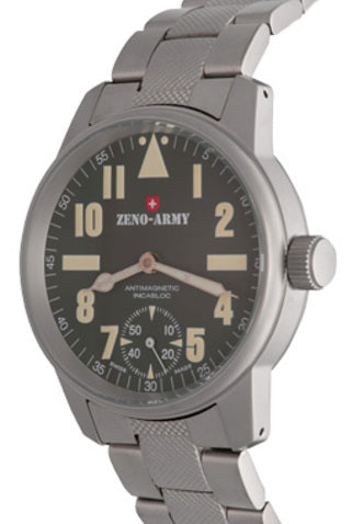 ZENO-WATCH BASEL ARMY PILOT MANUAL WIND Premium Watches  3167