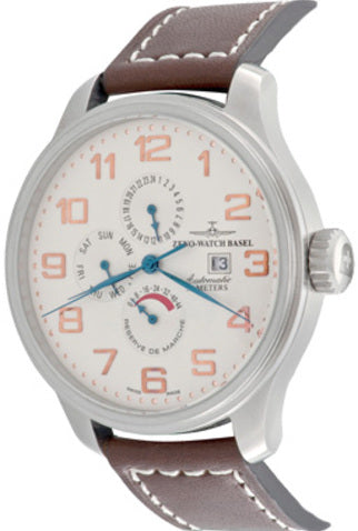 ZENO-WATCH BASEL PILOT OVERSIZED POWER RESERVE Premium Watches  3153