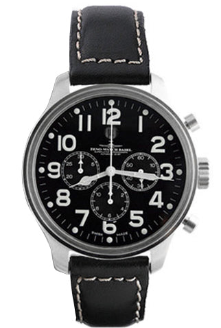 ZENO-WATCH BASEL PILOT OVERSIZED TRI-COMPAX HORIZONTAL Premium Watches  3160