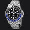 Rolex GMT-Master II GMT Black Dial Batman Bezel Men's Watch